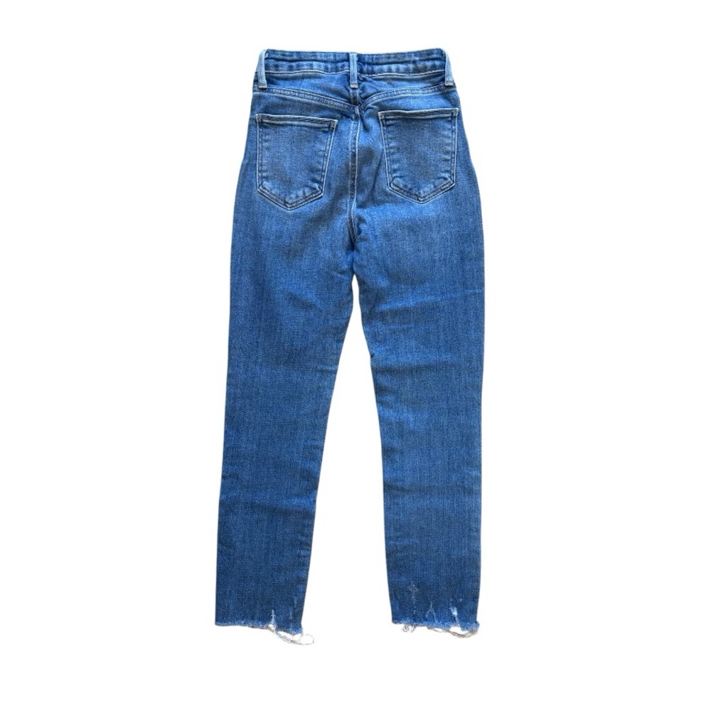 Just Black Denim Skinny Raw Hem Ankle Jeans - Picture 2 of 4